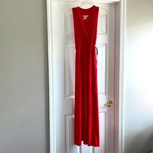 Motherhood Maternity Red Summer Dress